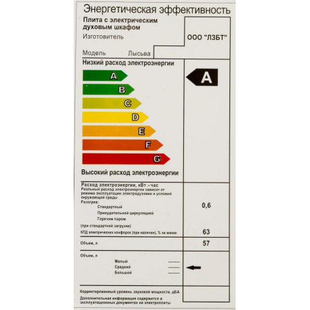 Электрическая плита Лысьва ЭП 411 белый, фото , изображение 18