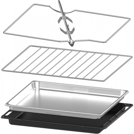 Духовой шкаф Электрический Darina 1V5 BDE 111 705 B черный, встраиваемый, фото , изображение 22