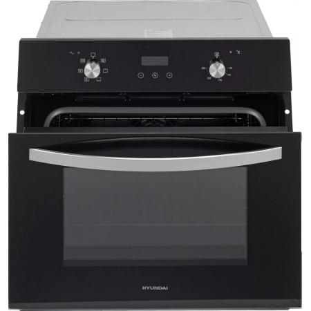 Духовой шкаф Электрический Hyundai HEO 6640 BG черный, встраиваемый, фото , изображение 7