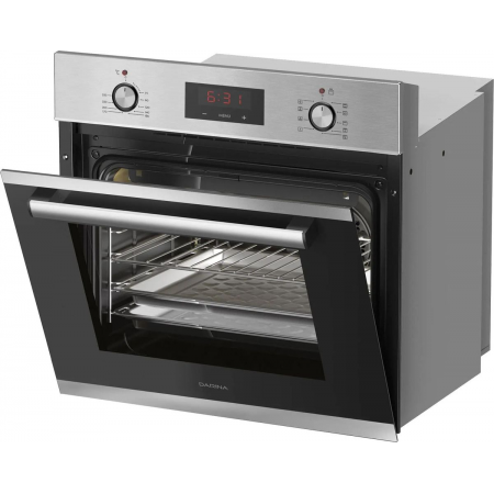 Духовой шкаф Электрический Darina 1U5 BDE 112 708 X5 серебристый, встраиваемый, фото , изображение 3