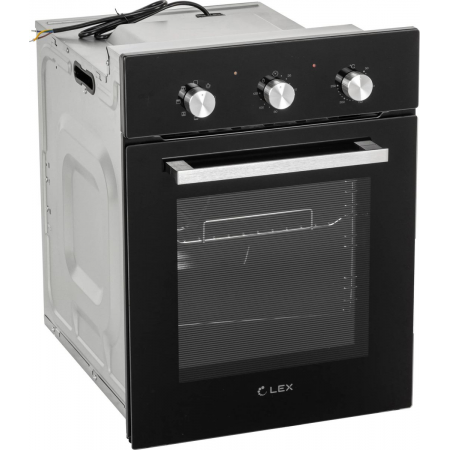Духовой шкаф LEX EDM 4570 BL  55 л, таймер, 7 функций, встраиваемый, фото , изображение 4