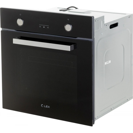 Духовой шкаф Электрический Lex EDP 093 BL черный, встраиваемый, фото , изображение 3