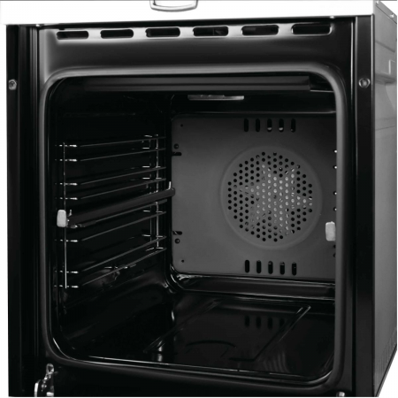 Встраиваемая электрическая духовка Korting OKB 4941 CRB, ширина 45 см, аналоговые часы в классическом стиле Frank Muller, таймера с функцией отключения, 9 режимов нагрева, объем духовки 45 л, телескопические направляющие на одном уровне, двухслойное остек, фото , изображение 5