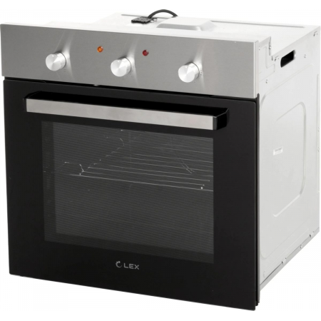 Духовой шкаф Электрический Lex EDM 041 IX нержавеющая сталь, встраиваемый, фото , изображение 2