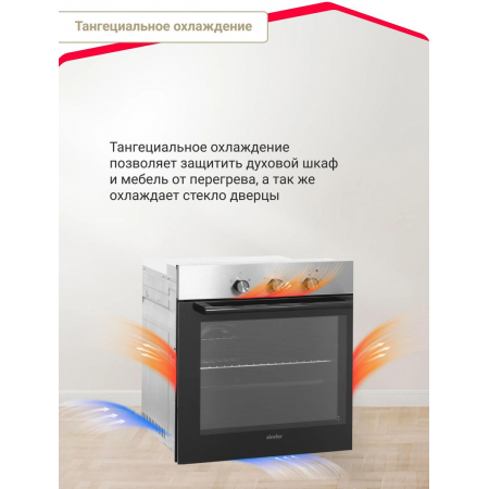 Электрический духовой шкаф Simfer B6EM16011, фото , изображение 4