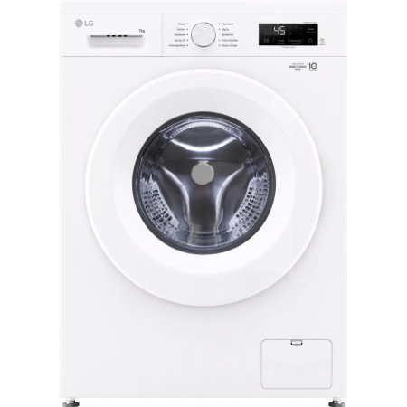 Стиральная машина LG F2Y1HS3W белый, загрузка фронтальная 7 кг, 1200 об/мин., класс: А, фото 
