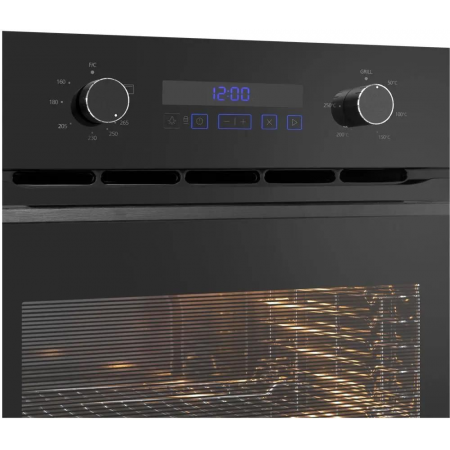 Шкаф духовой газовый с электрическим грилем MAUNFELD MOGM703B2, встраиваемый, фото , изображение 7