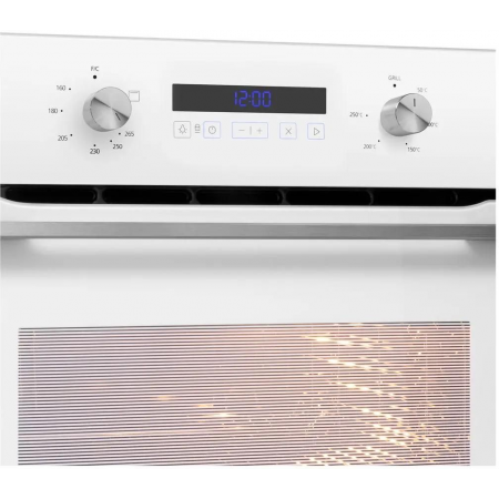 Шкаф духовой газовый с электрическим грилем MAUNFELD MOGM703W, встраиваемый, фото , изображение 8