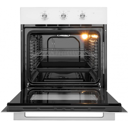 Шкаф духовой газовый с электрическим грилем MAUNFELD MOGS703W, встраиваемый, фото , изображение 4