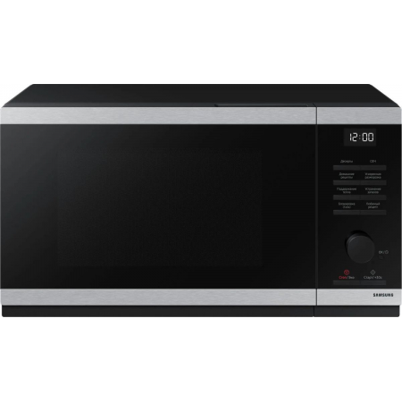 Микроволновая печь Samsung MS23DG4504ATBW нержавеющая сталь 23л 800Dn сенсор, поворотный механизм, фото 