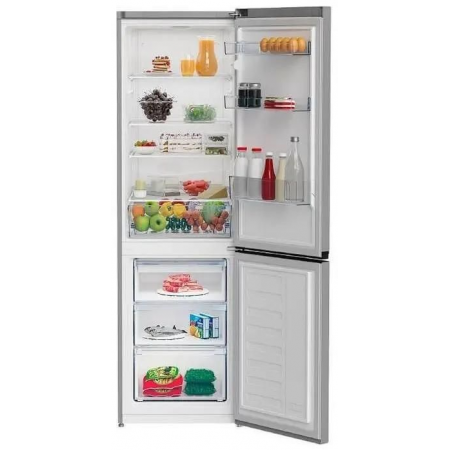 Холодильник Beko B1RCSK362G серый двухкамерный 230/113л морозилка снизу, фото 
