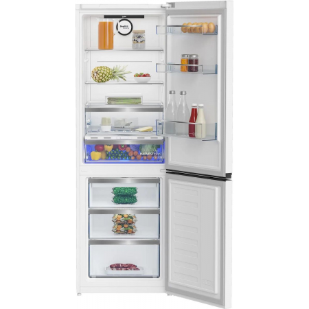 Холодильник Beko B5RCNK363ZW белый двухкамерный 220/100л морозилка снизу, фото 