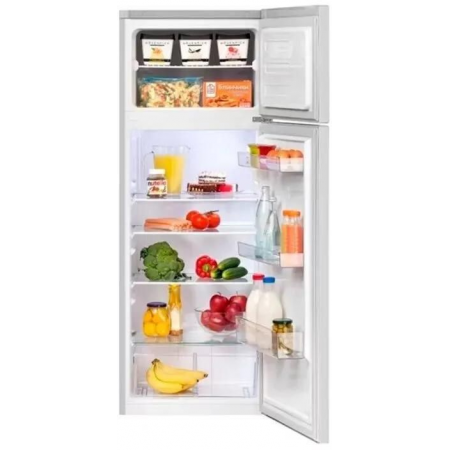 Холодильник Beko RDSK240M00G серый двухкамерный 177/46л морозилка сверху, капельная система, фото 