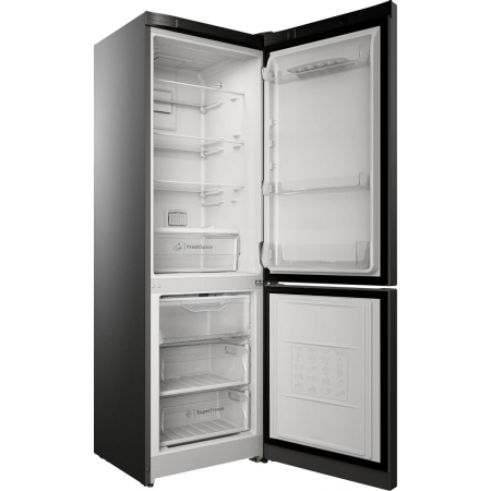 Холодильник Indesit ITS 5180 NG, темно-серый, двухкамерный, Общий объем 298л, Полезный объем 220/78л, морозильная камера: снизу, размораживание No Frost, фото 