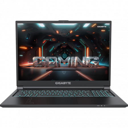 Ноутбук Gigabyte G6 Core i7 13620H 16Gb SSD1Tb NVIDIA GeForce RTX4050 6Gb 16 IPS FHD+ (1920x1200) Free DOS black WiFi BT Cam (MF-H2KZ854KD), фото 