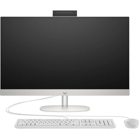 Моноблок HP 24-cr0012i 24 Full HD i3 N300 (0.1) 8Gb SSD512Gb UHDG Free DOS GbitEth WiFi BT 90W клавиатура мышь Cam белый 1920x1080, фото 