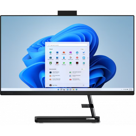 Моноблок AIO Lenovo IdeaCentre 3 24IAP7 i3-1215U 8Gb SSD 512Gb Intel UHD Graphics 23.8 FHD IPS BT Cam No OS Черный F0GH0171RU, фото 