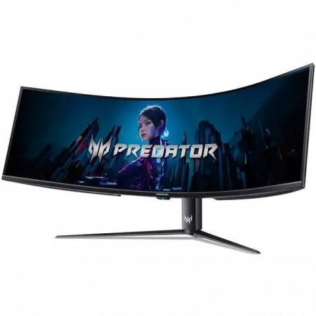 Монитор 57 Acer Predator Z57bmiiphuzx VA 7680x2160, 120 Гц, 1 мс, 32:9, 1000 кд/м2, 1xDP, 1xHDMI, 1xUSB Type-C, изогнутый, черный, фото 