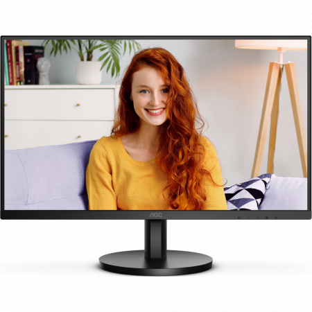 Монитор 27 AOC 27B3HMA2 VA 1920x1080, 100 Гц, 4 мс, 16:9, 250 кд/м2, 1xHDMI, выход на наушники, черный, фото 