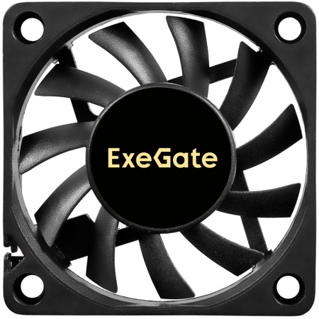 Вентилятор 12В DC ExeGate ExtraPower EP06010B3P (60x60x10 мм, 2-Ball (двойной шарикоподшипник), 3pin, 3000RPM, 24dBA), фото 
