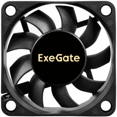 Вентилятор 12В DC ExeGate ExtraPower EP06015B3P (60x60x15 мм, 2-Ball (двойной шарикоподшипник), 3pin, 5000RPM, 34dBA), фото 