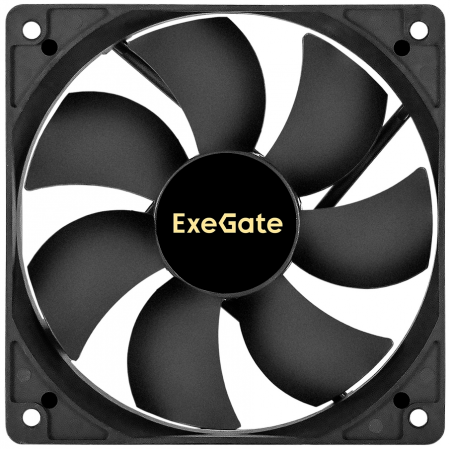 Вентилятор 12В DC ExeGate ExtraSilent ES12025H3P (120x120x25 мм, Hydraulic bearing (гидродинамический), 3pin, 1450RPM, 24dBA), фото 