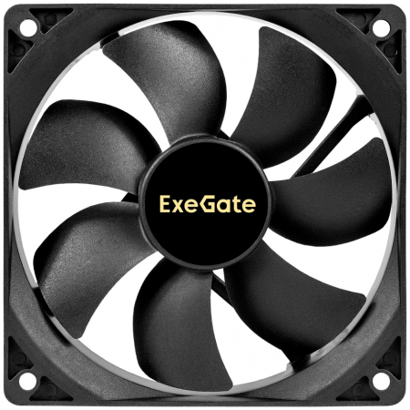 Вентилятор 12В DC ExeGate ExtraSilent ES12025SM (120x120x25 мм, Sleeve bearing (подшипник скольжения), Molex, 1400RPM, 24dBA), фото 