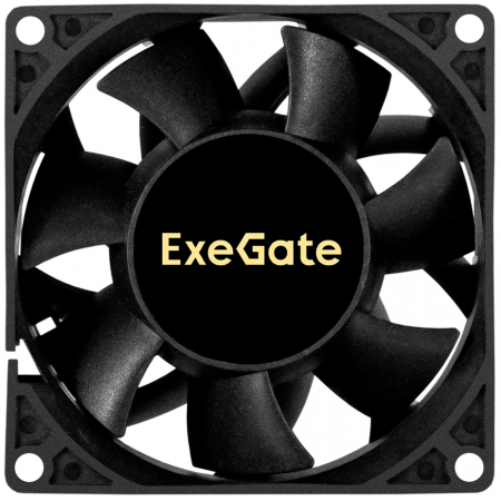 Вентилятор 24В DC ExeGate EX08038S3P-24 (80x80x38 мм, Sleeve bearing (подшипник скольжения), 3pin, 4500RMP, 43,2dBA), фото 