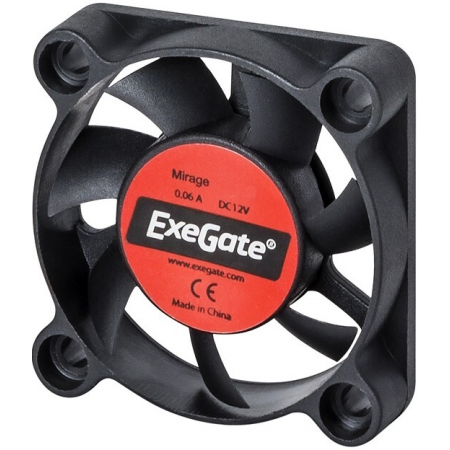 Вентилятор ExeGate Mirage-S 30x30x10 EX281210RUS подшипник скольжения, 8000 RPM, 23, 3pin, фото 