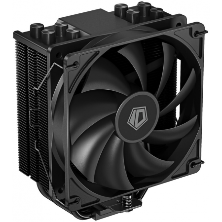 Кулер для процессора ID-COOLING SE-214-XT BLACK LGA20XX/1700/1200/115X/AM5/AM4 (16шт/кор, TDP 180W, PWM, 4 тепл.трубки прямого контакта, FAN 120mm) RET, фото 