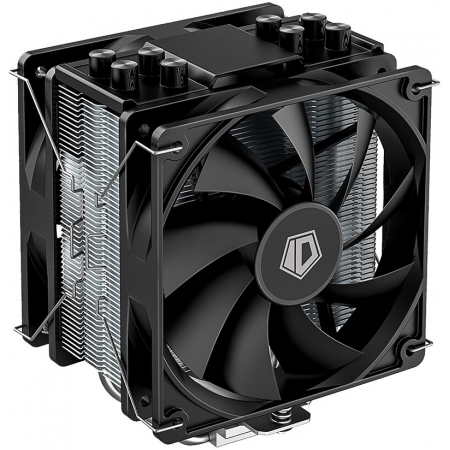 Кулер для процессора ID-COOLING SE-214-XT PLUS LGA1700/1200/115X/AM5/AM4 (16шт/кор, TDP 200W, PWM, 4 тепл.трубки прямого контакта, 2 x FAN 120mm) RET, фото 