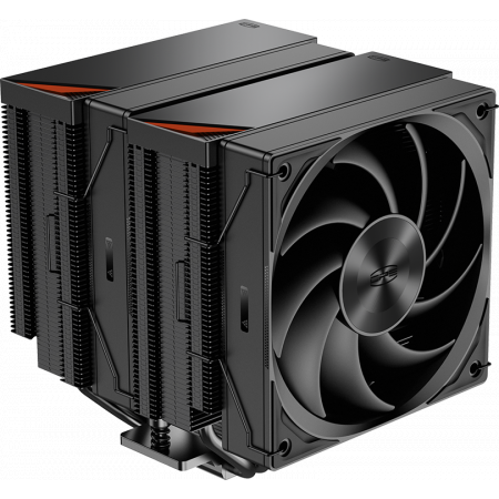 Кулер для процессора PCCooler RZ620 BK (260W, 4-pin PWM, 157.5mm, Al/Cu, 6x6mm, 1x120mm, 86.73CFM, 32dBA, 2200RPM, S: 1851/1700/1200/115X, AM5/AM4, black), фото 