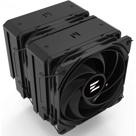 Кулер для процессора ZALMAN CNPS14X DUO BLACK, 2x120mm FANS, 6 HEAT PIPES, 4-PIN PWM, 600-2000 RPM, 29,7 DBA MAX, HYDRO BEARING, FULL SOCKET SUPPORT, фото 