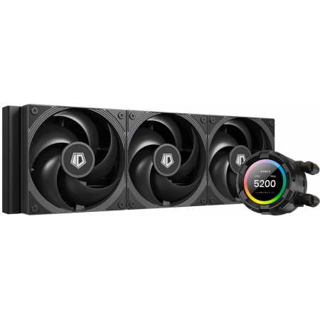Система водяного охлаждения ID-Cooling SL360 PRO SE /LCD SCREEN /350W /all Intel /all AMD, фото 