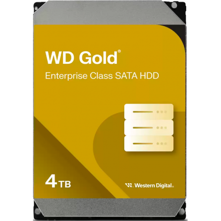 Жесткий диск WD SATA-III 4TB WD4004FRYZ Desktop Gold 512E (7200rpm) 256Mb 3.5, фото 