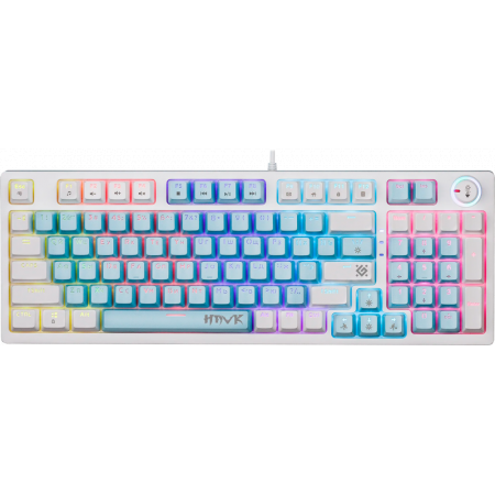 Клавиатура DEFENDER MECHANICAL HAWK GK-418 RU RGB 45422, фото 