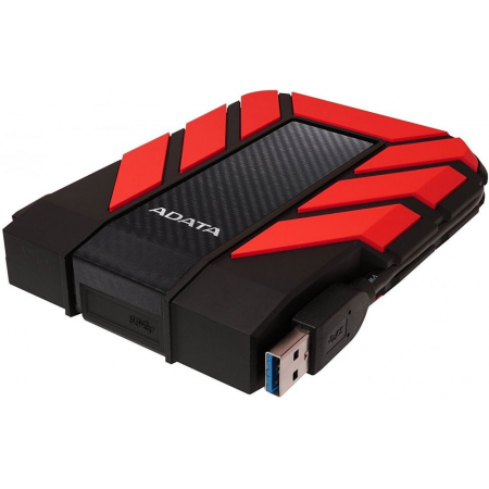 Внешний жесткий диск AData USB 3.0 1Tb AHD710P-1TU31-CRD HD710P DashDrive Durable 2.5 черный/красный, фото 
