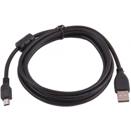 Кабель Gembird PRO CCF-USB2-AM5P-6 USB 2.0 кабель для соед. 1.8м  А-miniB (5 pin)  позол.конт., фер.кол., фото 