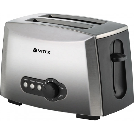 Тостер Vitek VT-7162 серый, фото 
