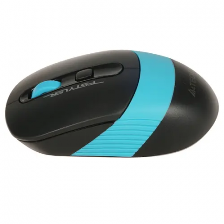 Мышь беспроводная A4Tech Fstyler FG10S чёрный/голубой, фото , изображение 2