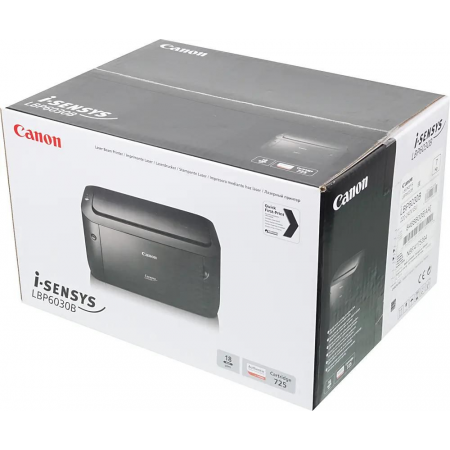 Принтер Canon i-Sensys LBP6030B ч.б., A4, 600x600 dpi, 18 стр/мин (A4), USB, фото , изображение 12
