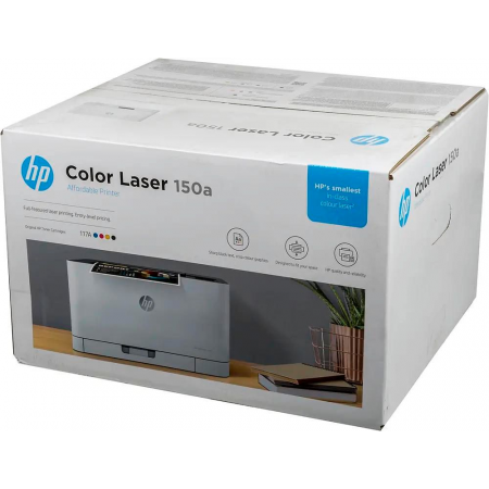 Принтер Лазерный, HP Color Laser 150a, 4ZB94A#B19, (A4,600x600dpi, (18(4)ppm, 64Mb, USB 2.0), фото , изображение 14
