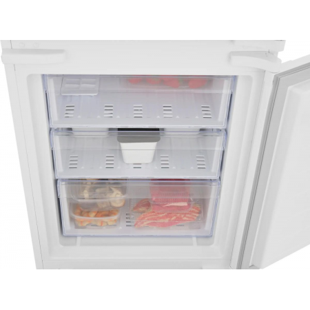 Холодильник встраиваемый Indesit IBH 18 белый двухкамерный 193/ 69л морозилка снизу, фото , изображение 19