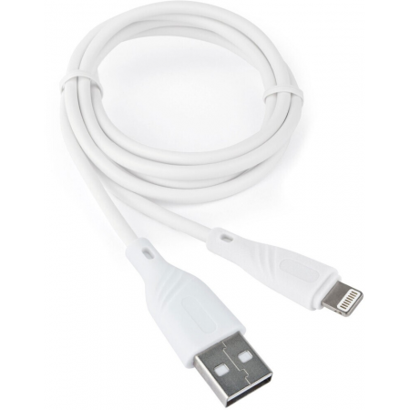 Кабель Cablexpert для Apple CCB-USB-AMAPO1-1MW, AM/Lightning, издание Classic 0.1, длина 1м, белый, блистер, фото 