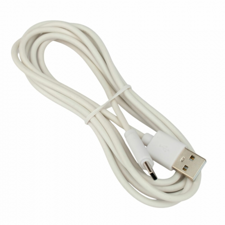 Кабель USB2.0 Гарнизон GCC-USB2-AMCM-6-W, AM/Type-C, медь, 1.8м, белый, пакет, фото 