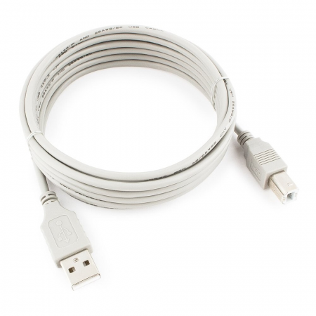 Кабель USB 2.0 Cablexpert CC-USB2-AMBM-10-N, AM/BM, медь, 3.0м, пакет, фото 