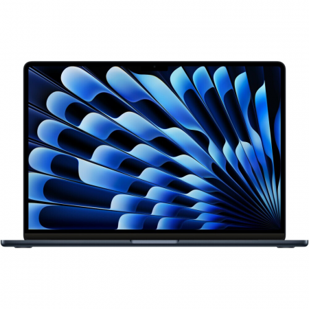 Ноутбук Apple MacBook Air A3114 M3 8 core 16Gb SSD256Gb/10 core GPU 15.3 Liquid Retina (2880x1864) Mac OS midnight WiFi BT Cam (MC9G4LL/A), фото 