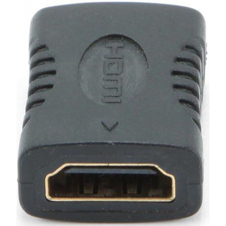 Переходник Gembird Переходник HDMI-HDMI  19F/19F, угловой, золотые разъемы, пакет A-HDMI-FFL, фото 