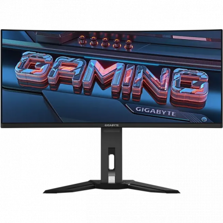 Монитор Gigabyte 34 MO34WQC2 черный OLED LED 21:9 HDMI матовая HAS 250cd 178гр/178гр 3440x1440 240Hz DP UW USB 9.3кг, фото 