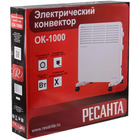 Конвектор РЕСАНТА ОК-1000, фото , изображение 7